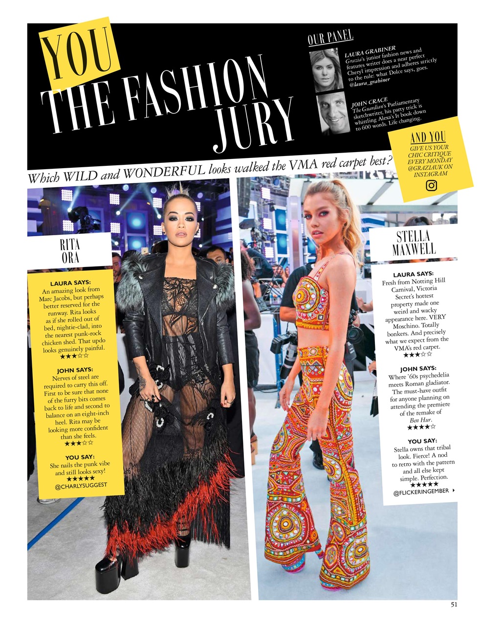 Grazia Preview Pages