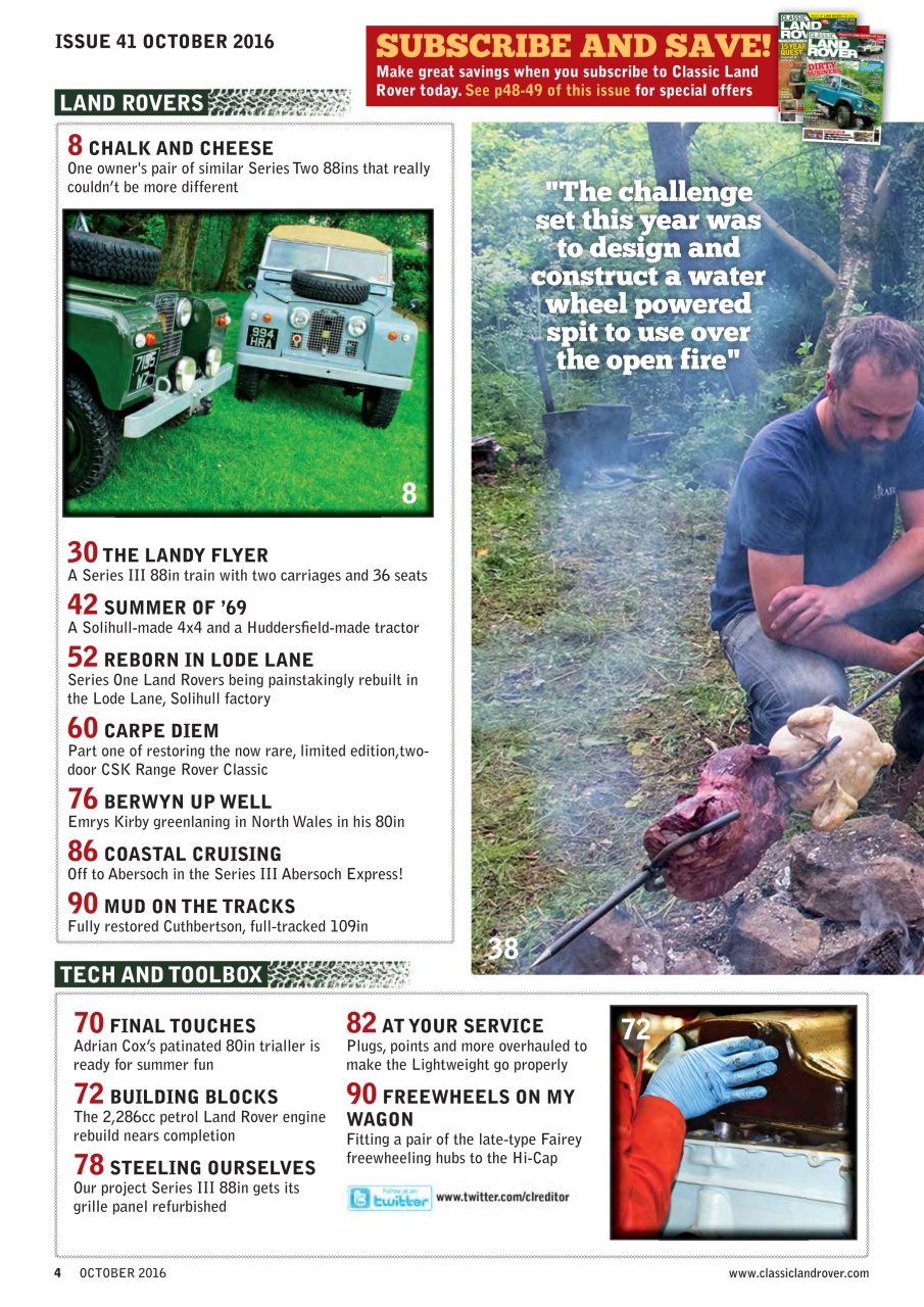 Classic Land Rover Magazine Preview Pages