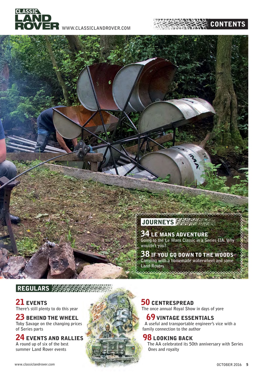 Classic Land Rover Magazine Preview Pages