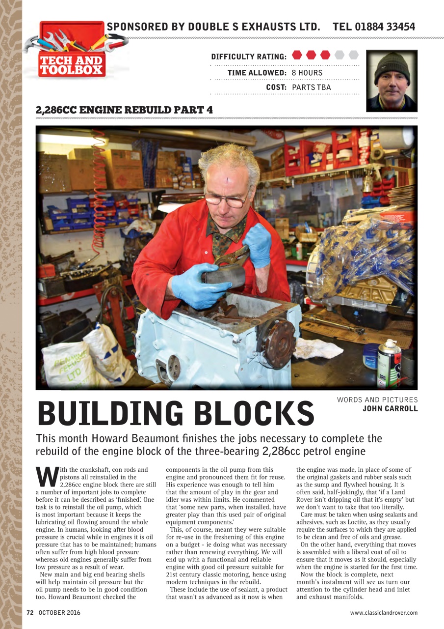 Classic Land Rover Magazine Preview Pages