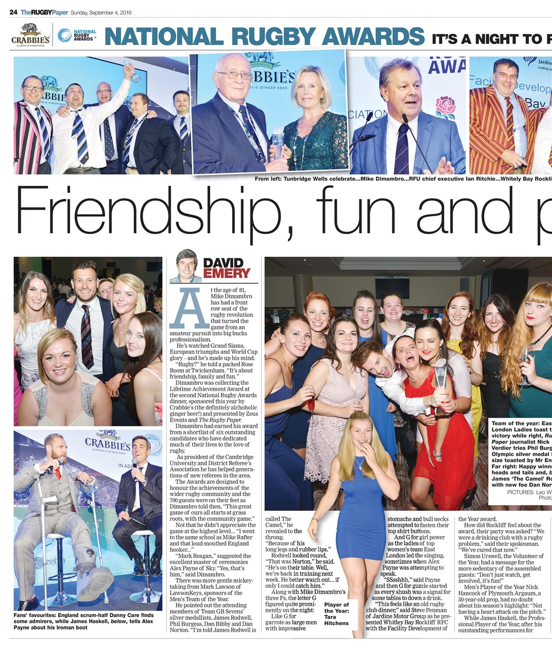 The Rugby Paper Preview Pages