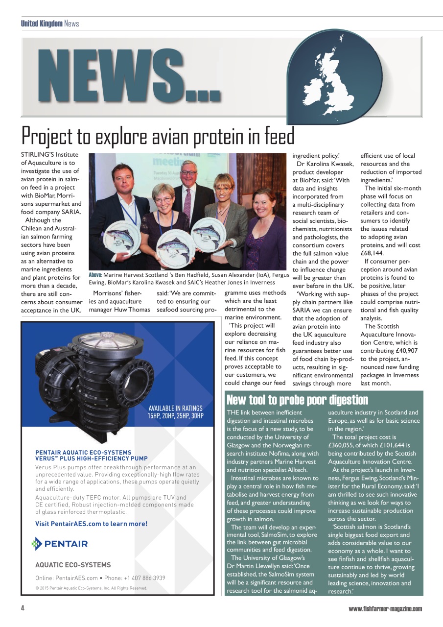 Fish Farmer Magazine Preview Pages