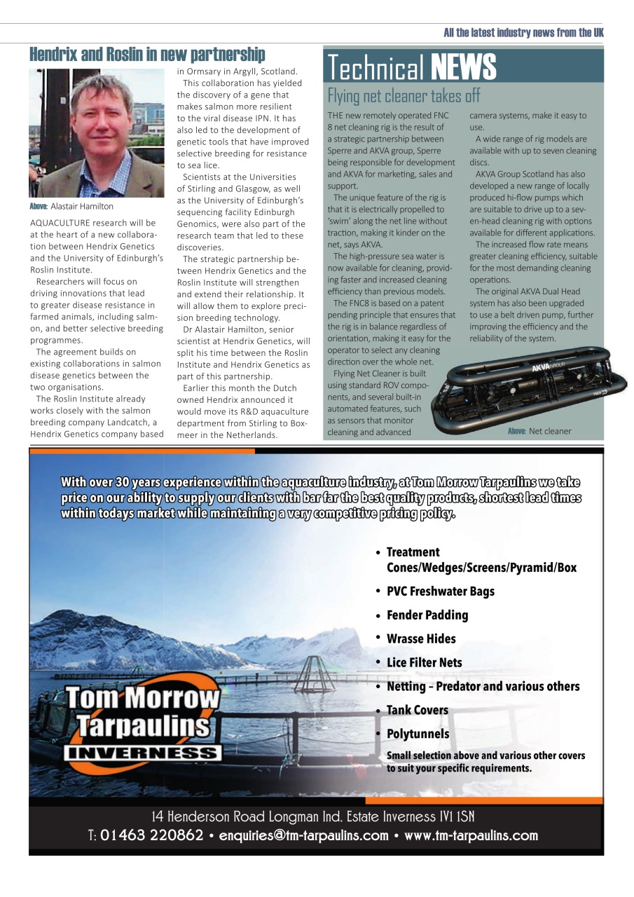 Fish Farmer Magazine Preview Pages