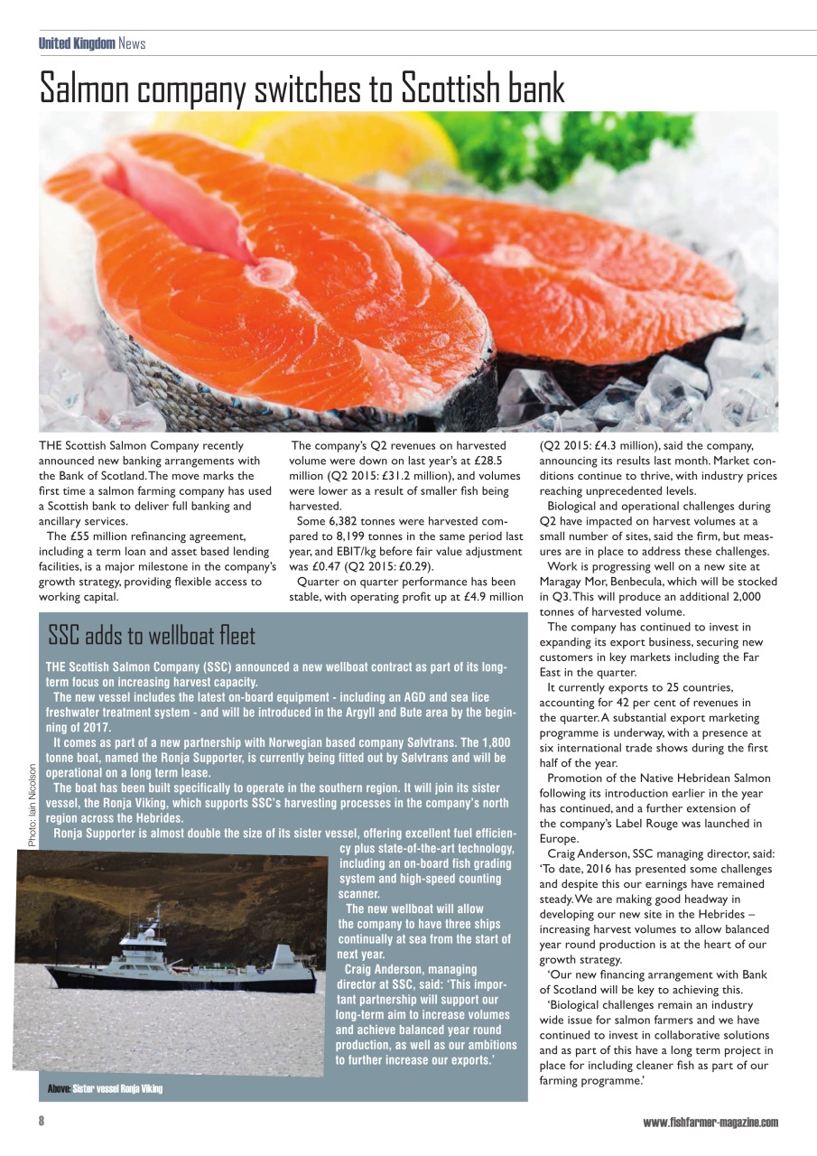 Fish Farmer Magazine Preview Pages