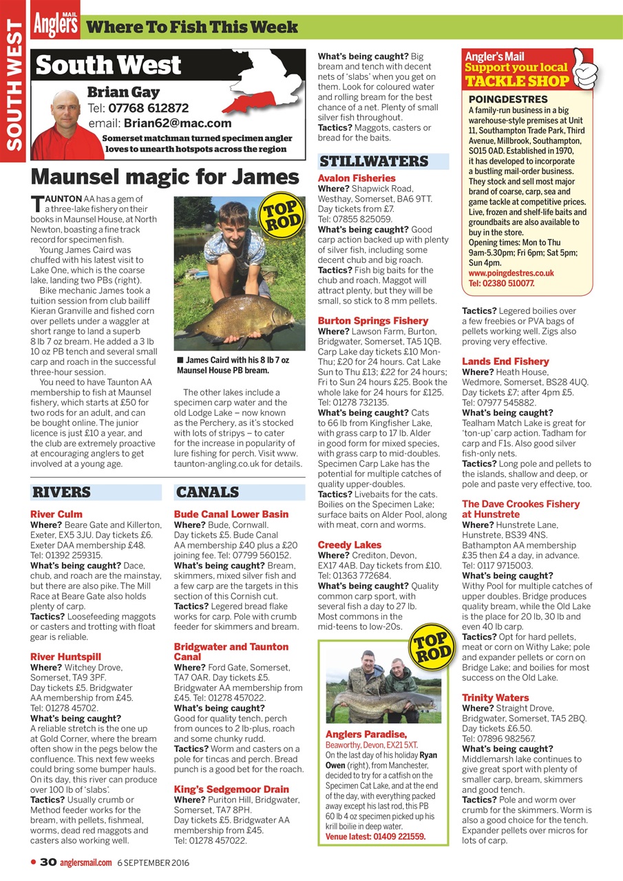 Anglers Mail Preview Pages
