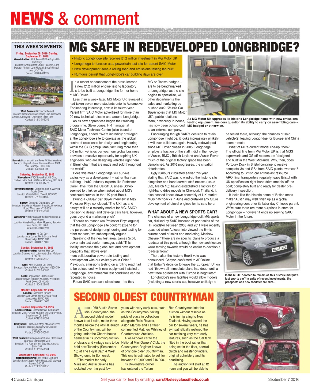 Classic Car Buyer Preview Pages
