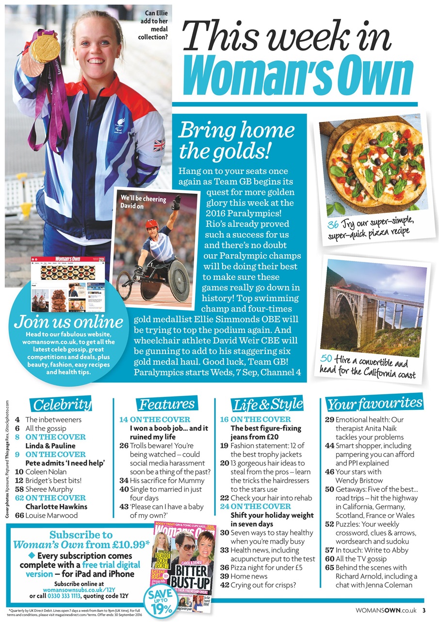 Woman's Own Preview Pages