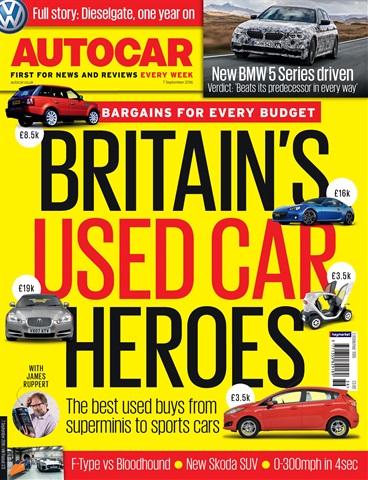 Autocar issue 7th September 2016
