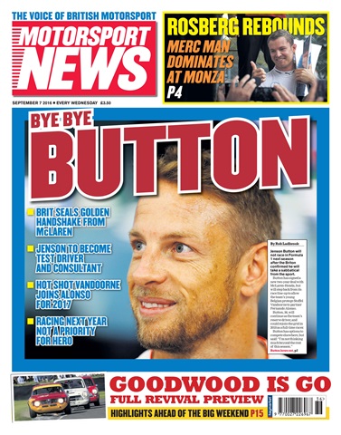Motorsport News issue 7th September 2016