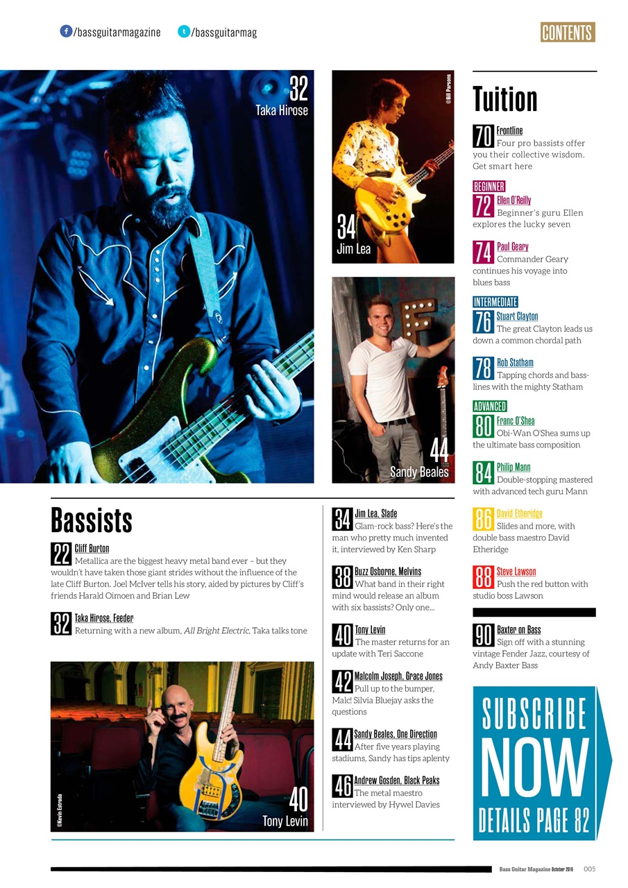 Bass Player UK Preview Pages