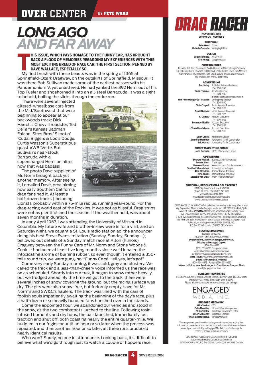 Drag Racer Preview Pages