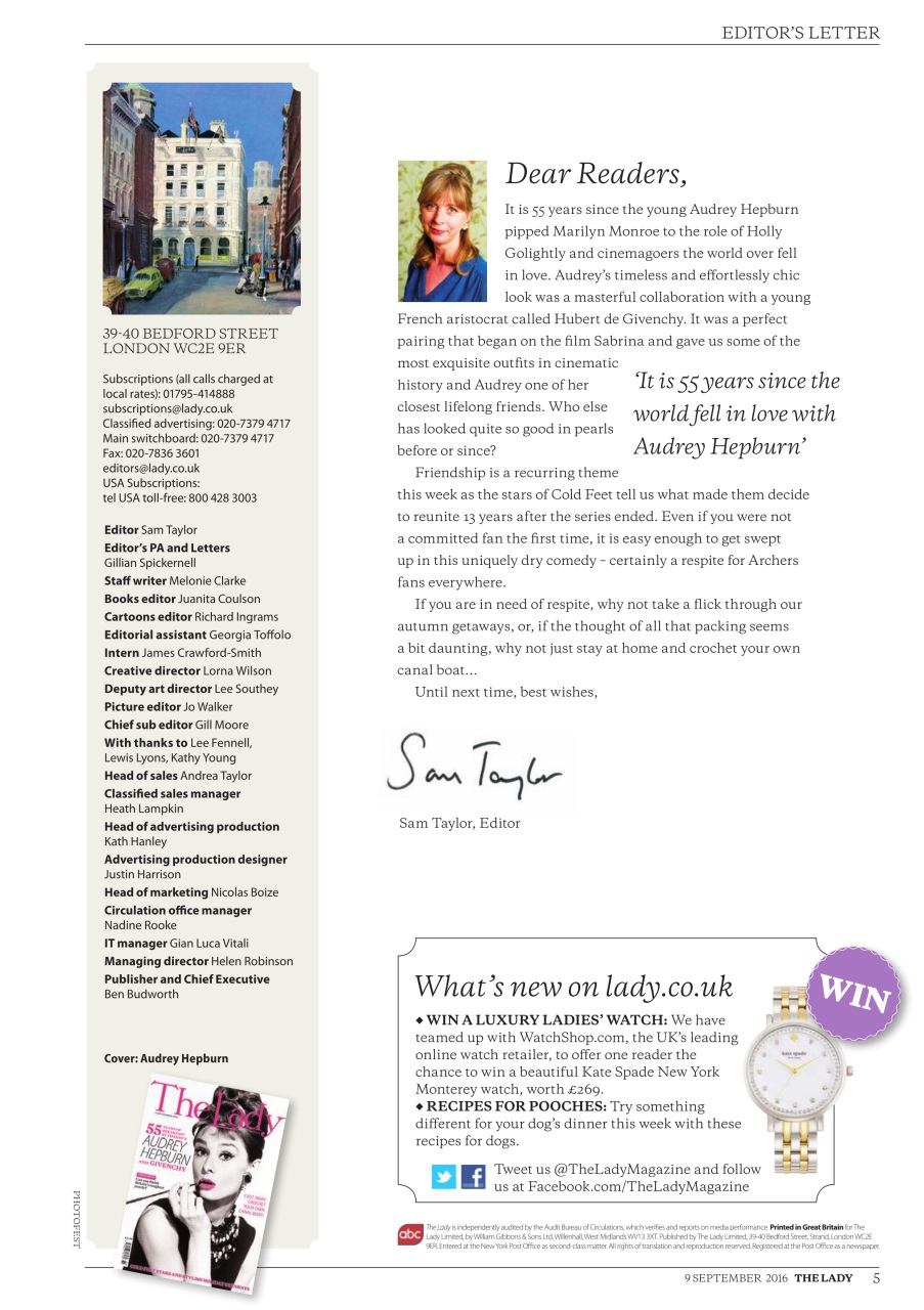 The Lady Preview Pages