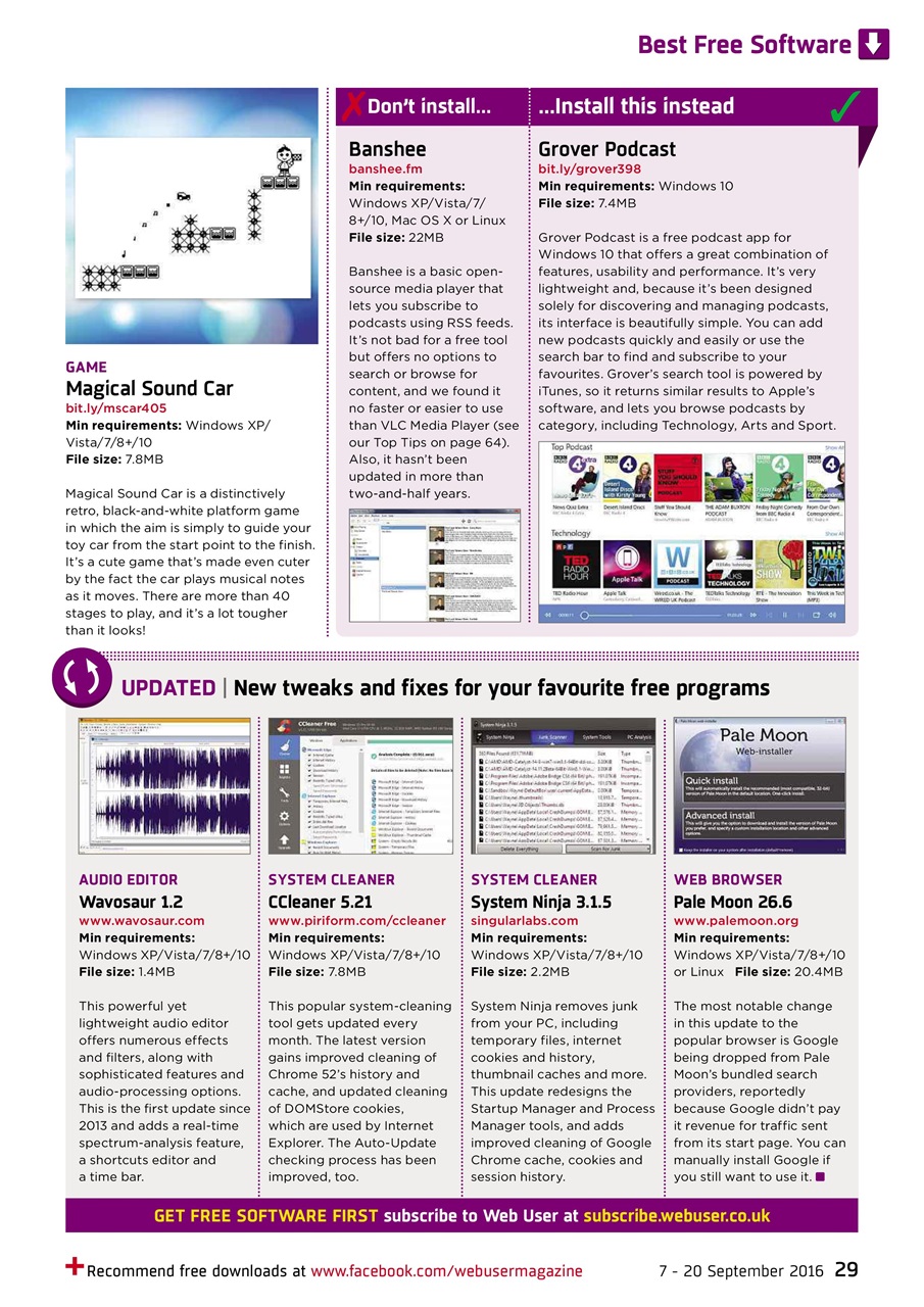 Webuser Preview Pages