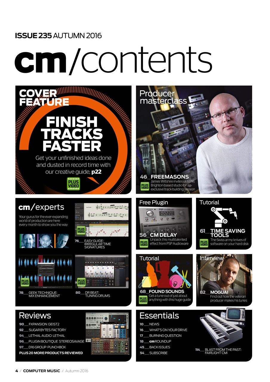 Computer Music Preview Pages