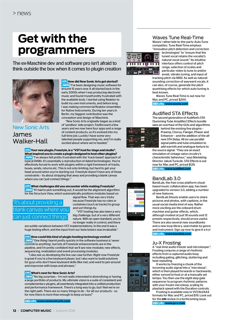 Computer Music Preview Pages