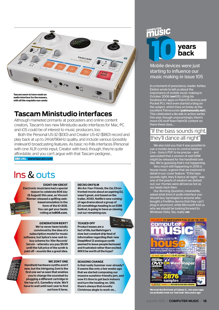 Computer Music Preview Pages