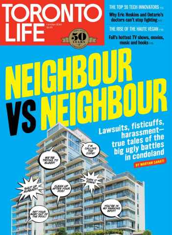Toronto Life issue OCTOBER 2016