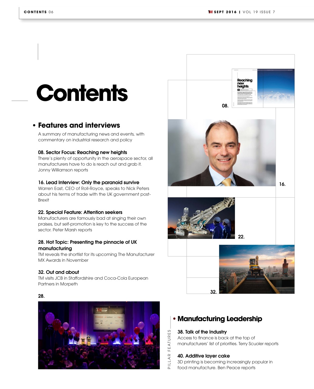 The Manufacturer Preview Pages