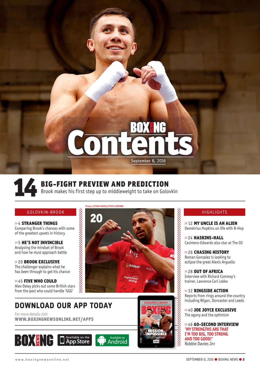 Boxing News Preview Pages