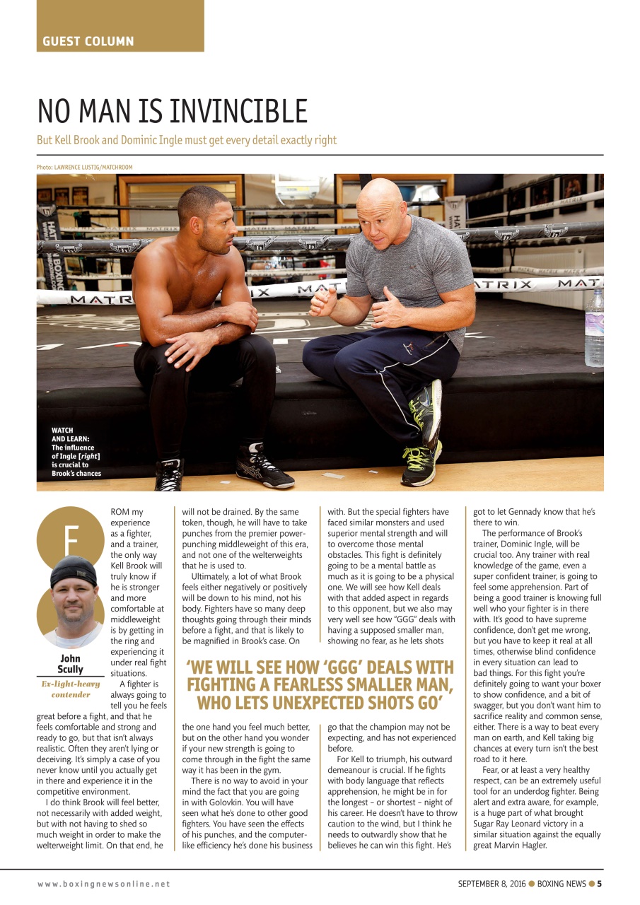 Boxing News Preview Pages