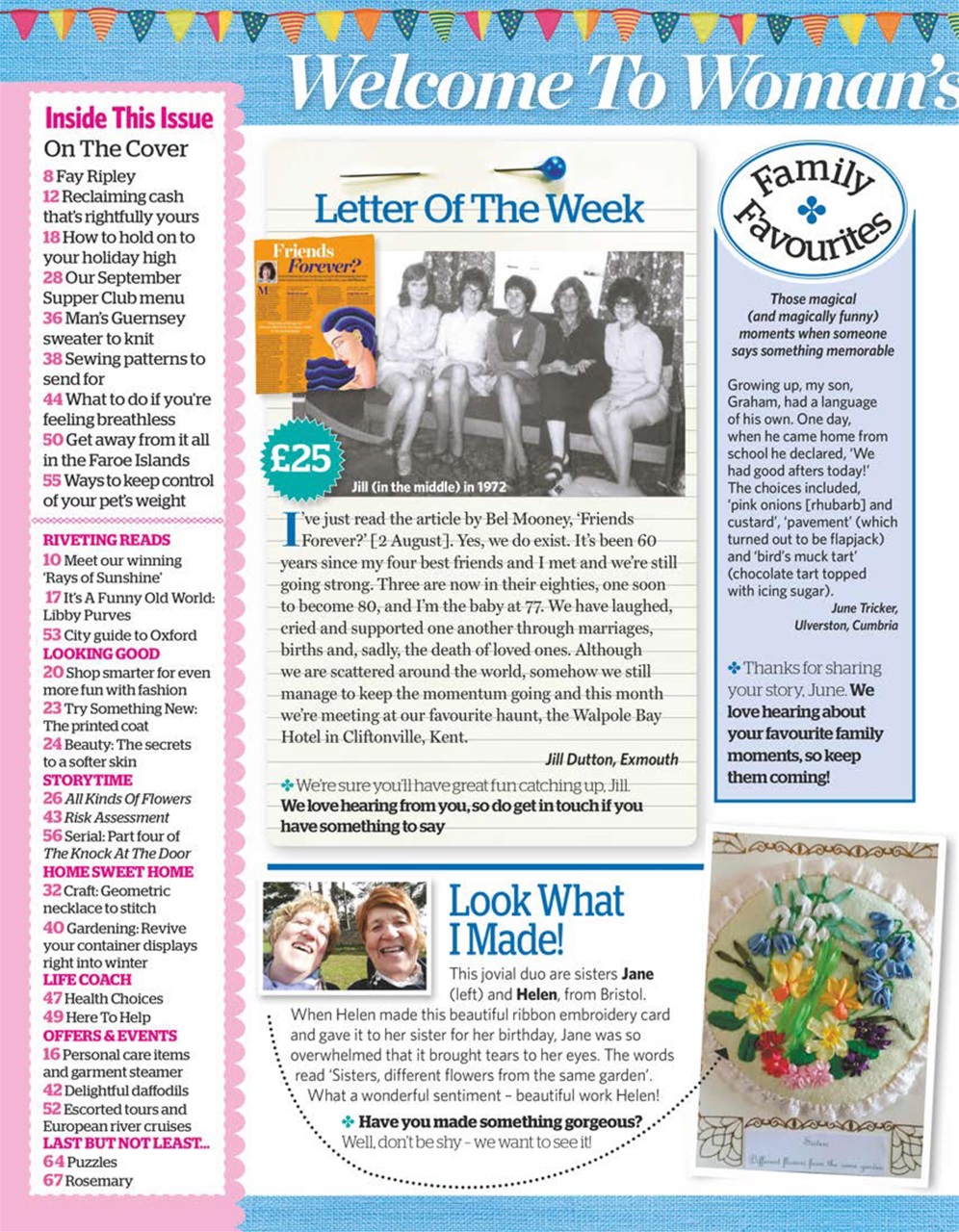 Woman's Weekly Preview Pages