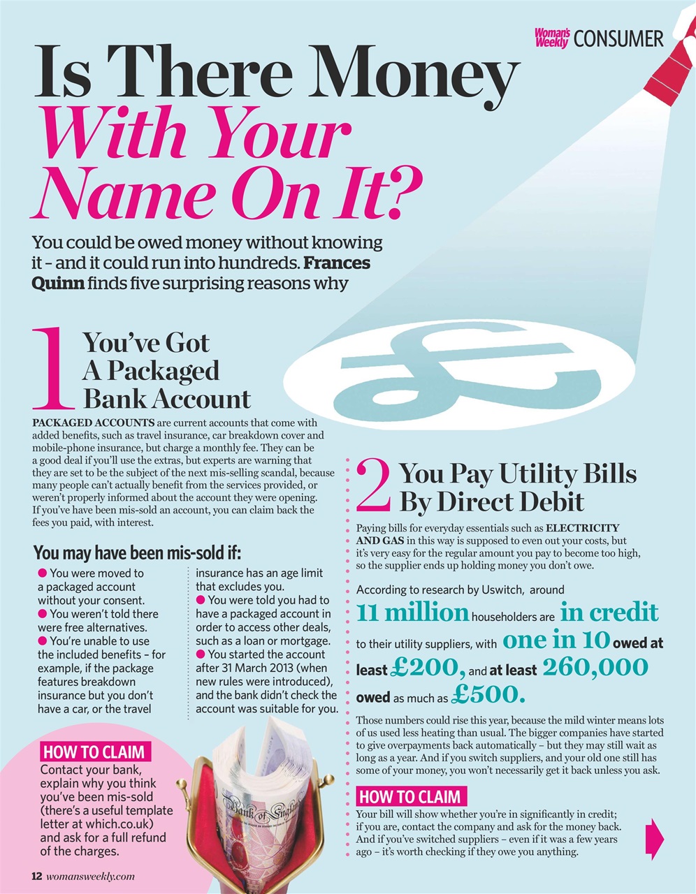 Woman's Weekly Preview Pages