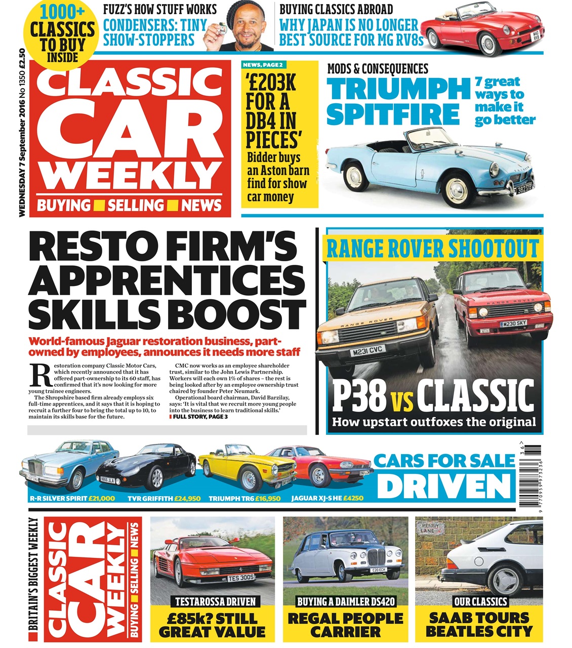 Classic Car Weekly Preview Pages