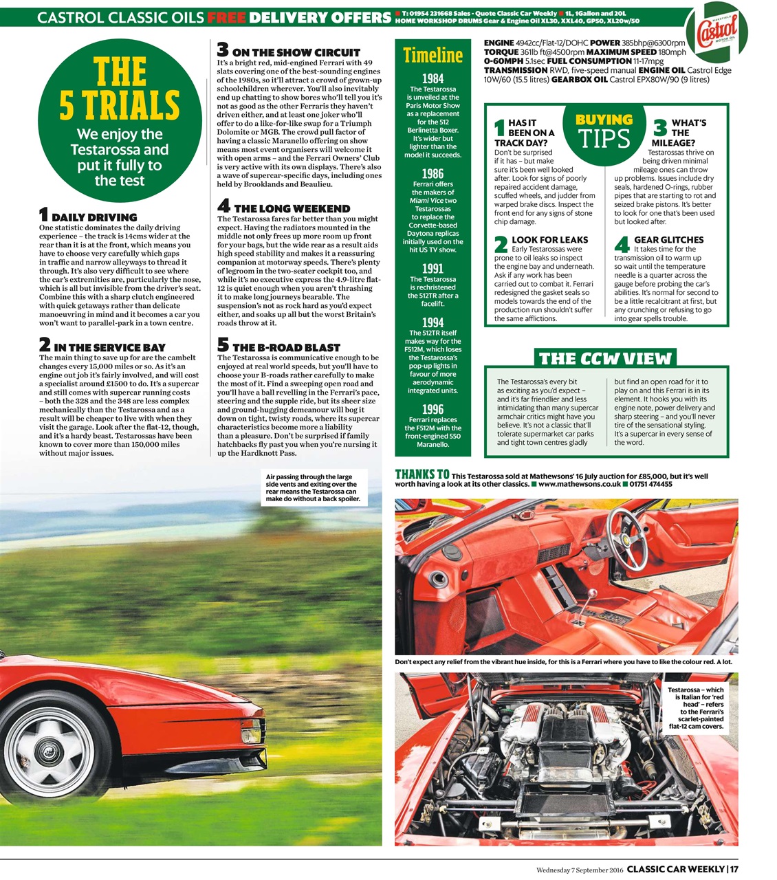 Classic Car Weekly Preview Pages