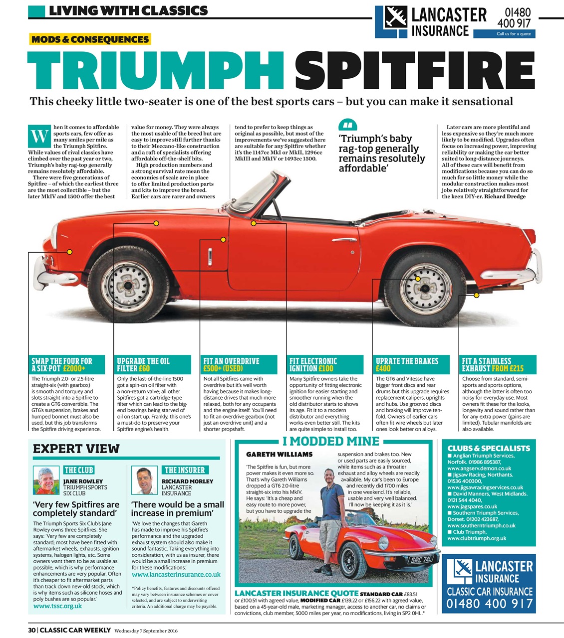 Classic Car Weekly Preview Pages