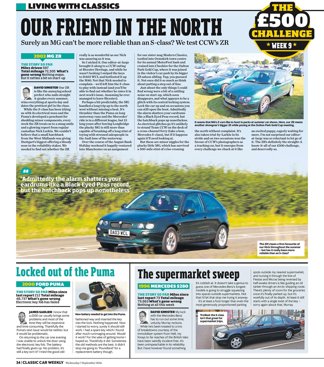 Classic Car Weekly Preview Pages