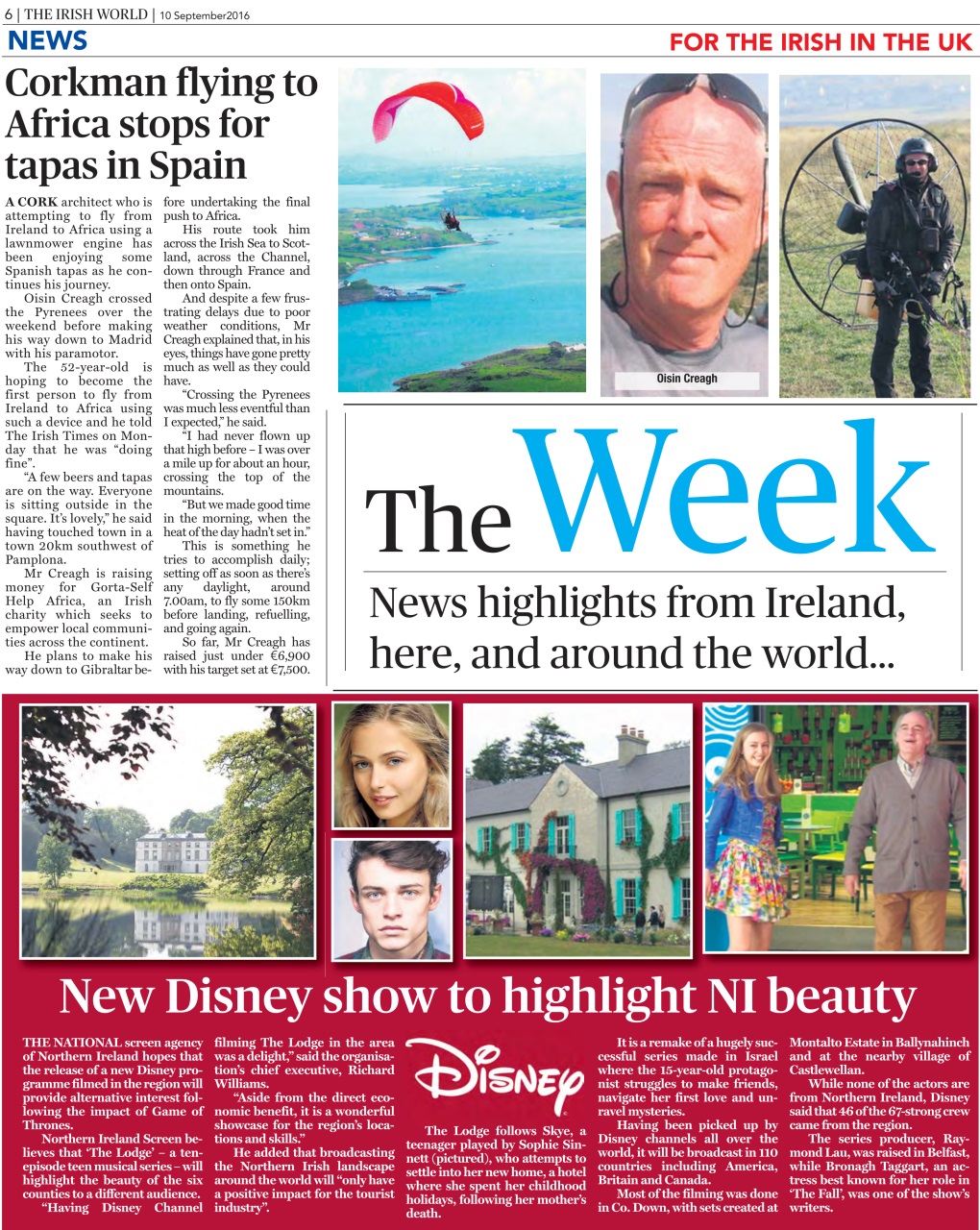 Irish World Preview Pages