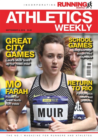 AW – Athletics Weekly Magazine issue 08/09/2016