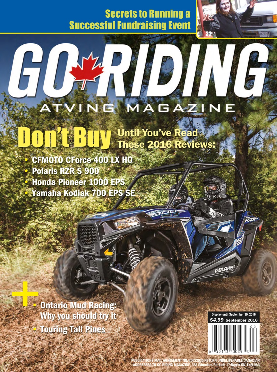 Go Riding ATVing Magazine Preview Pages