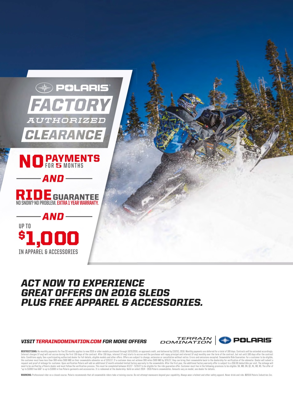 Snow Goer Canada Preview Pages