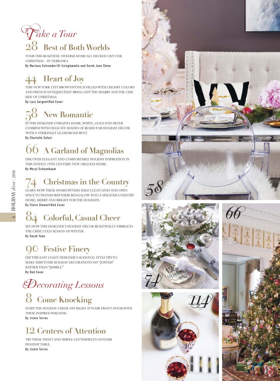 Romantic Homes Preview Pages