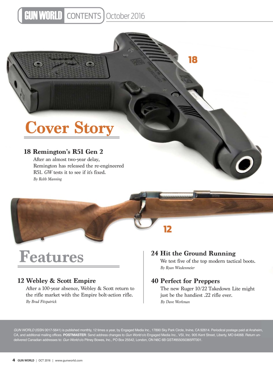 Gun World Preview Pages