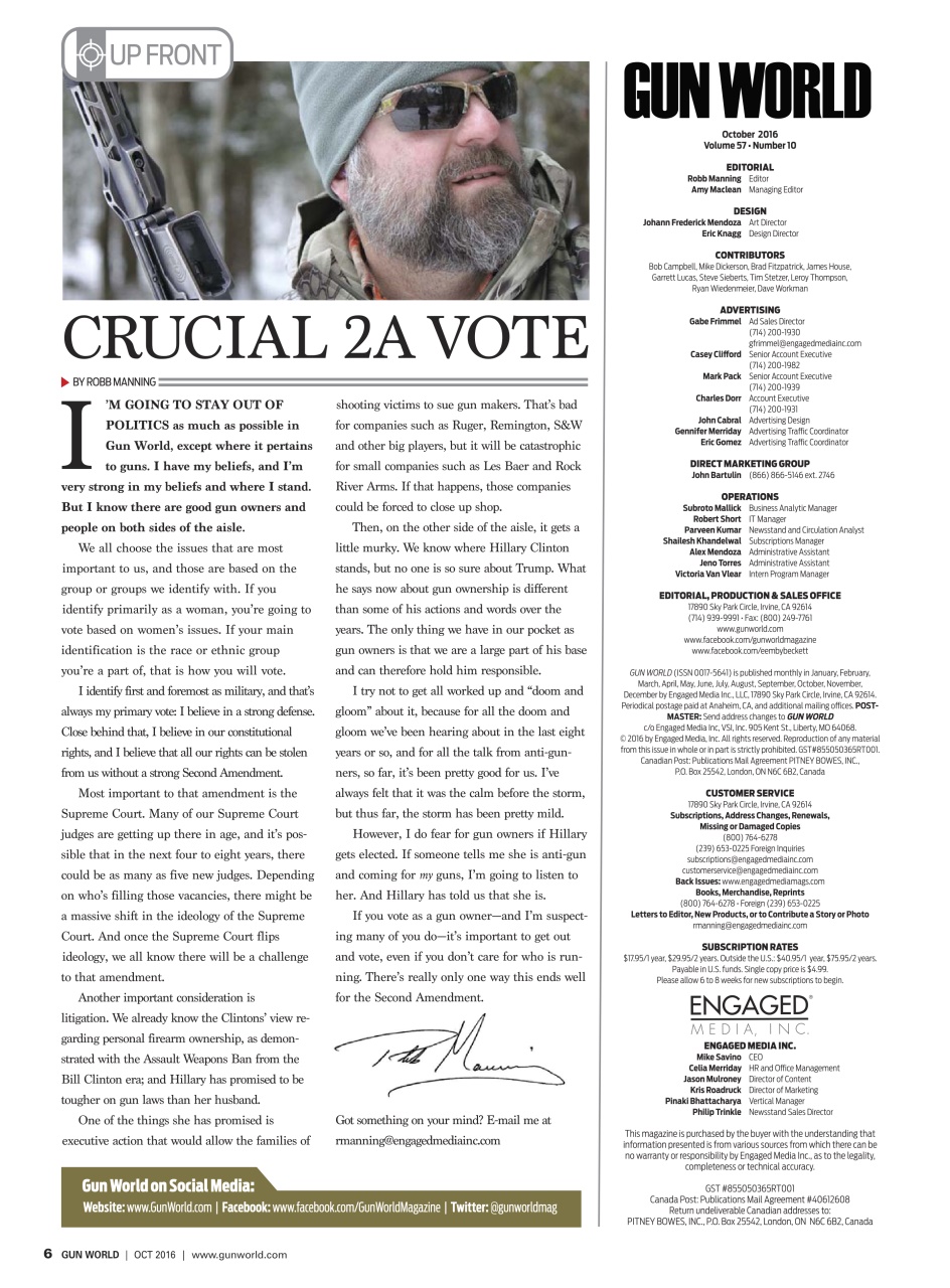 Gun World Preview Pages