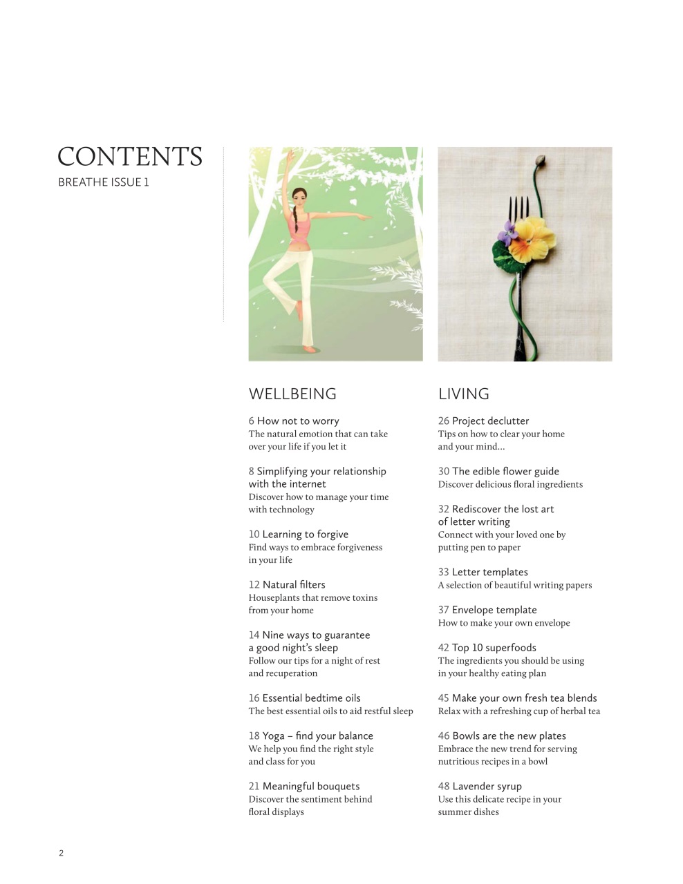 Breathe Preview Pages