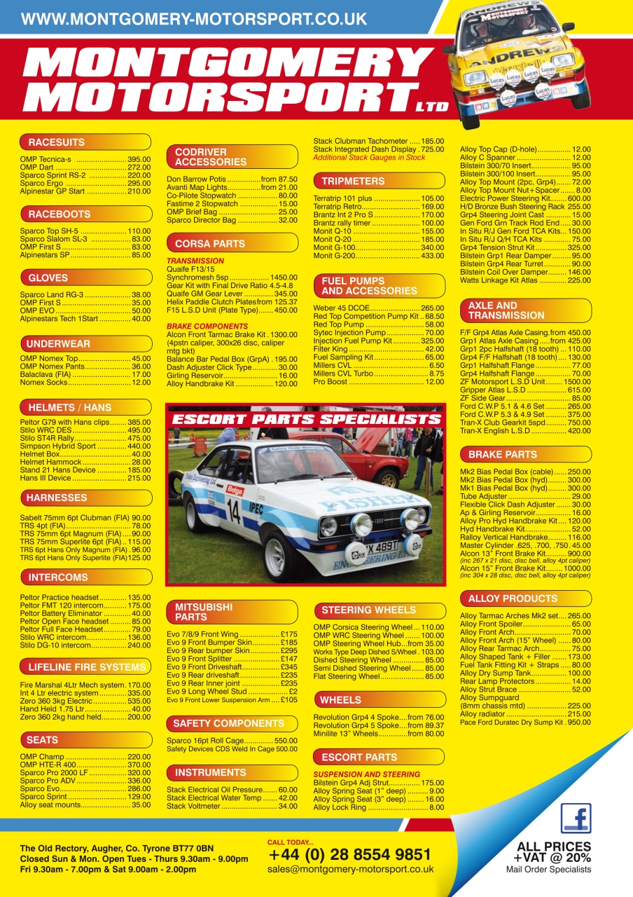 Pacenotes Rally magazine Preview Pages