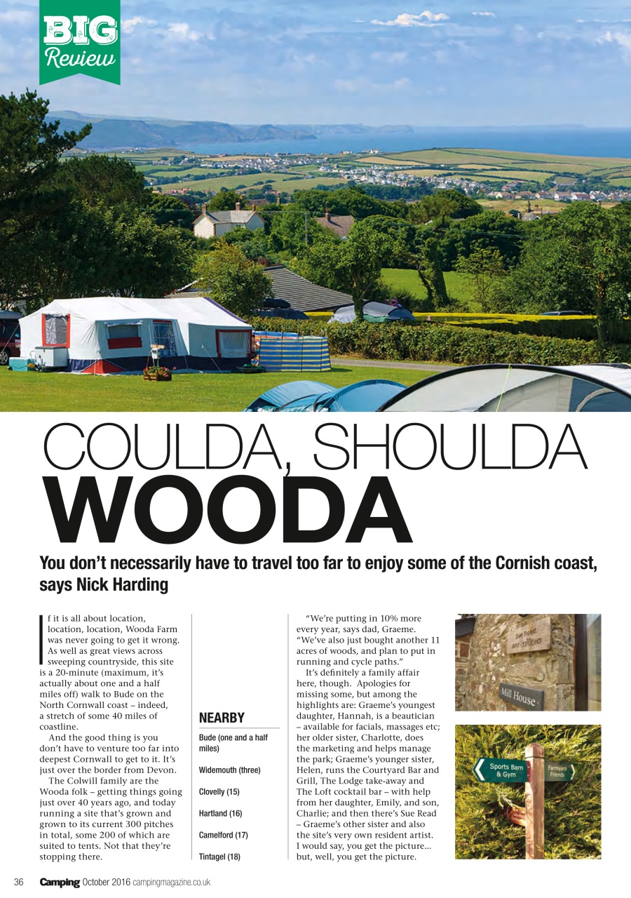 Camping Preview Pages