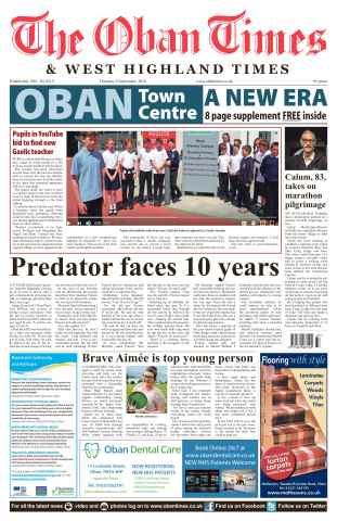 The Oban Times & Lochaber Times issue 8th September 2016