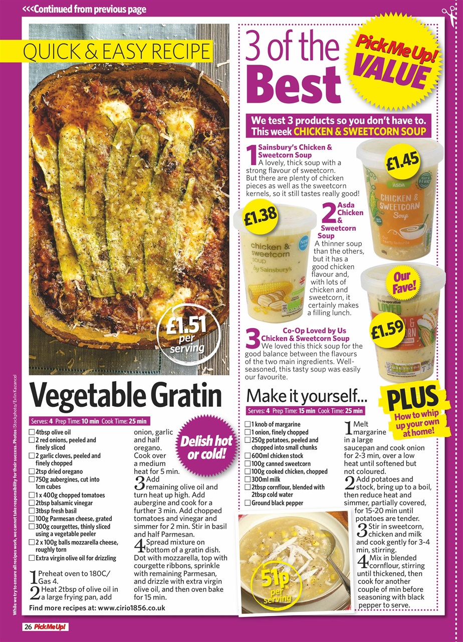 Pick Me Up Preview Pages