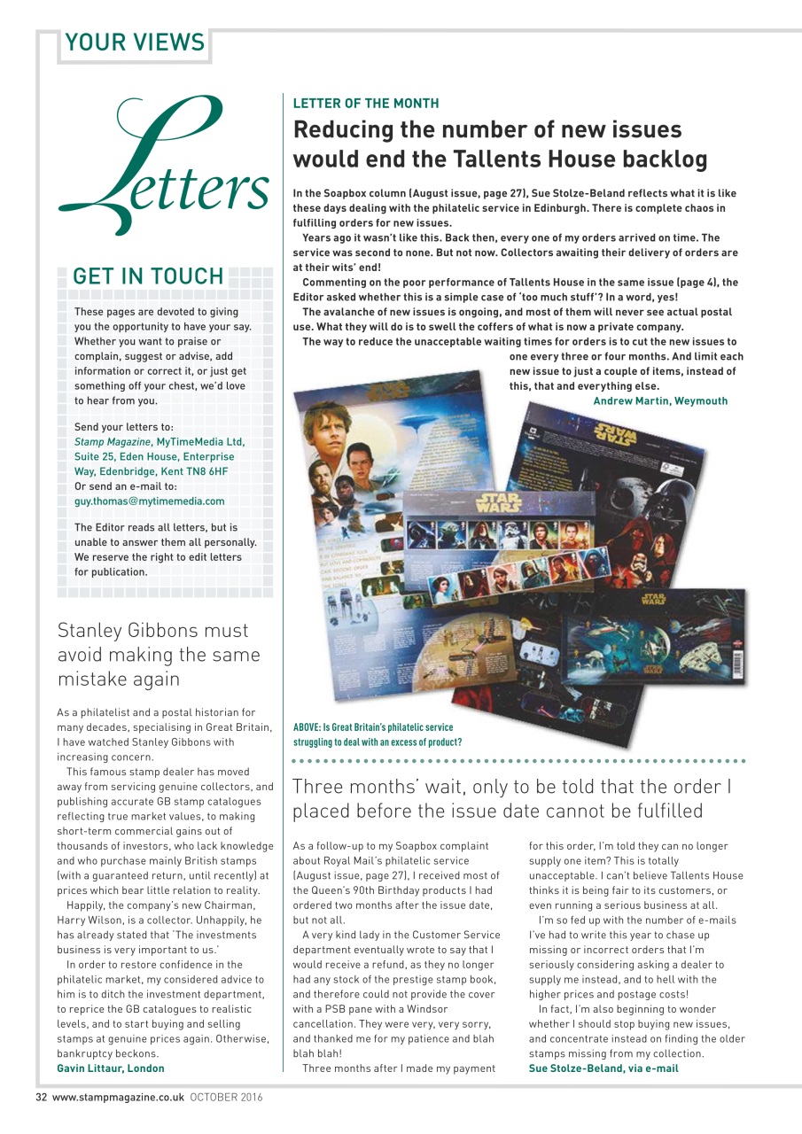 Stamp Magazine Preview Pages