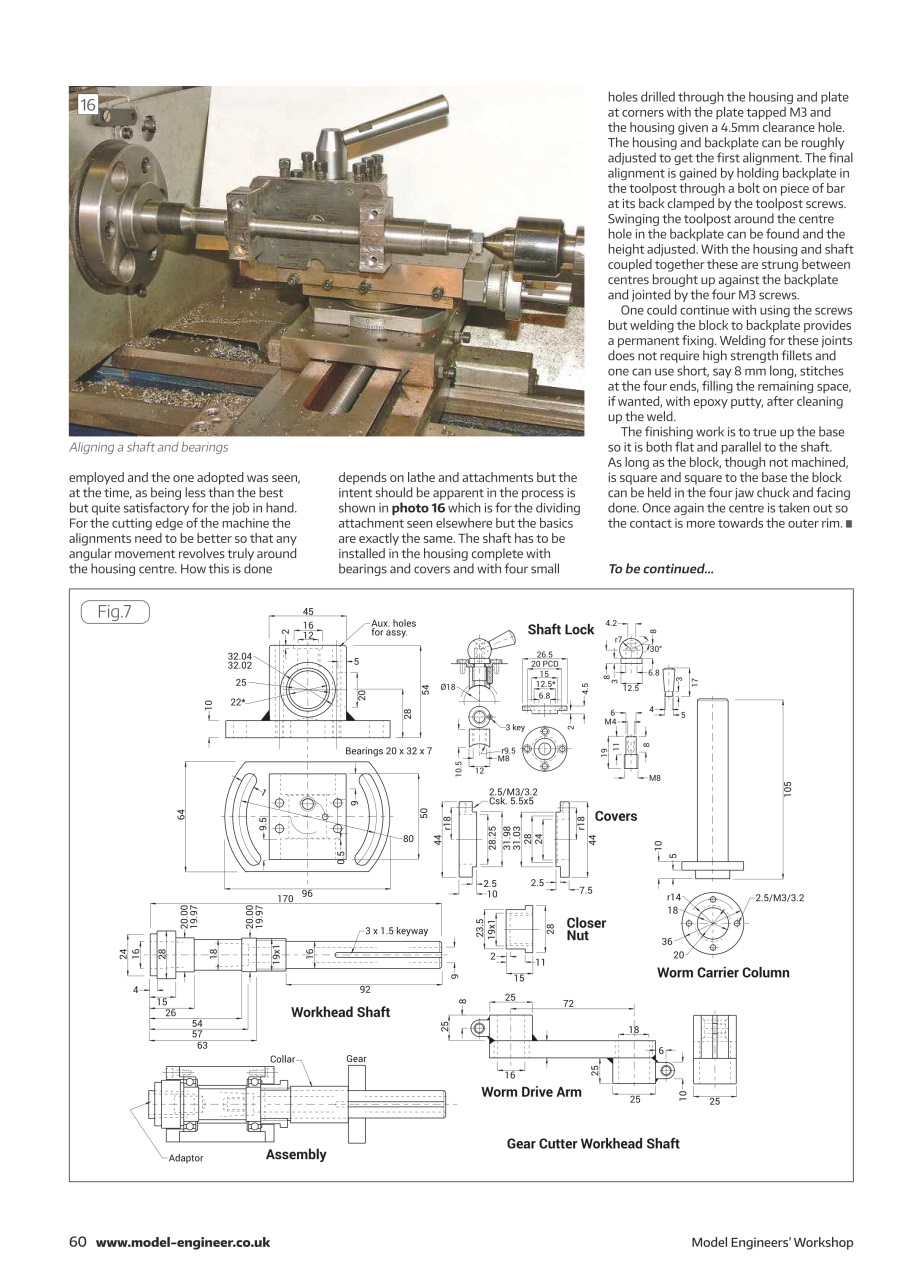 Model Engineer & Workshop Magazine Preview Pages