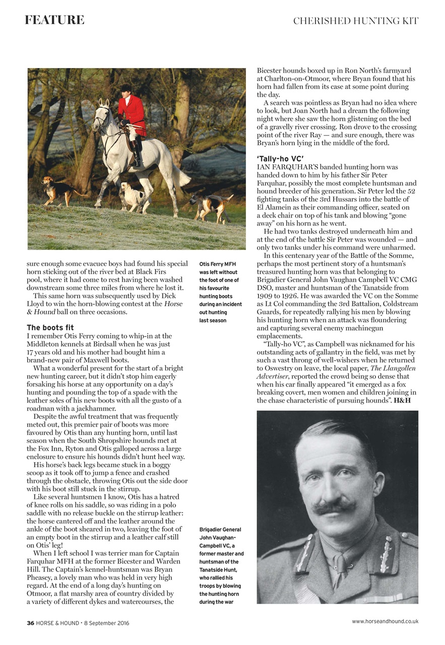 Horse & Hound Preview Pages