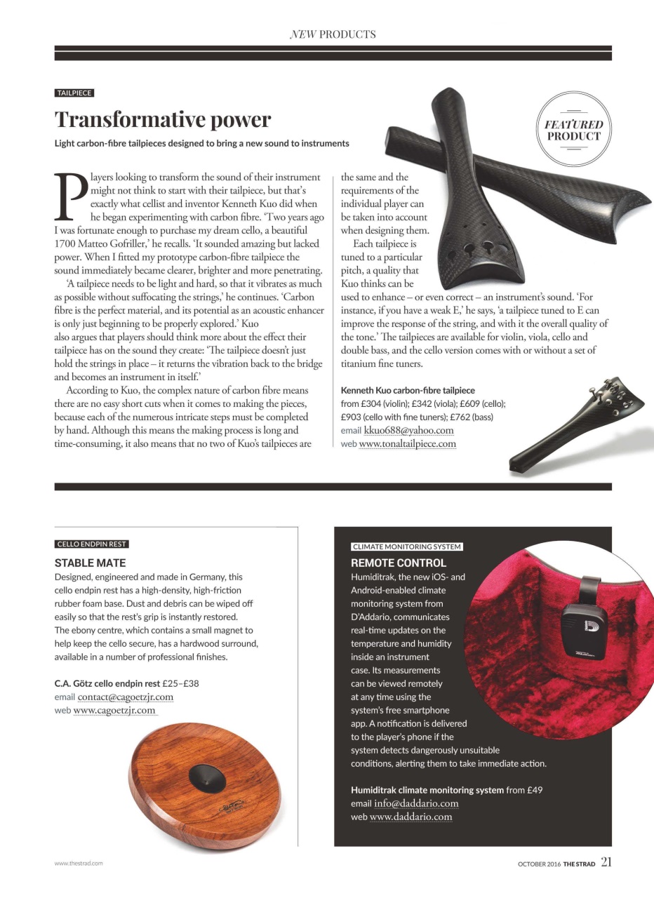 The Strad Preview Pages