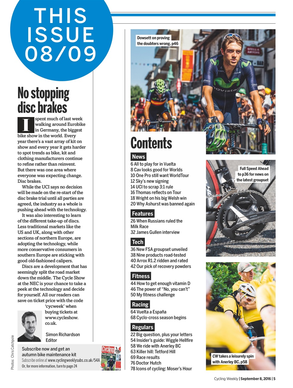 Cycling Weekly Preview Pages
