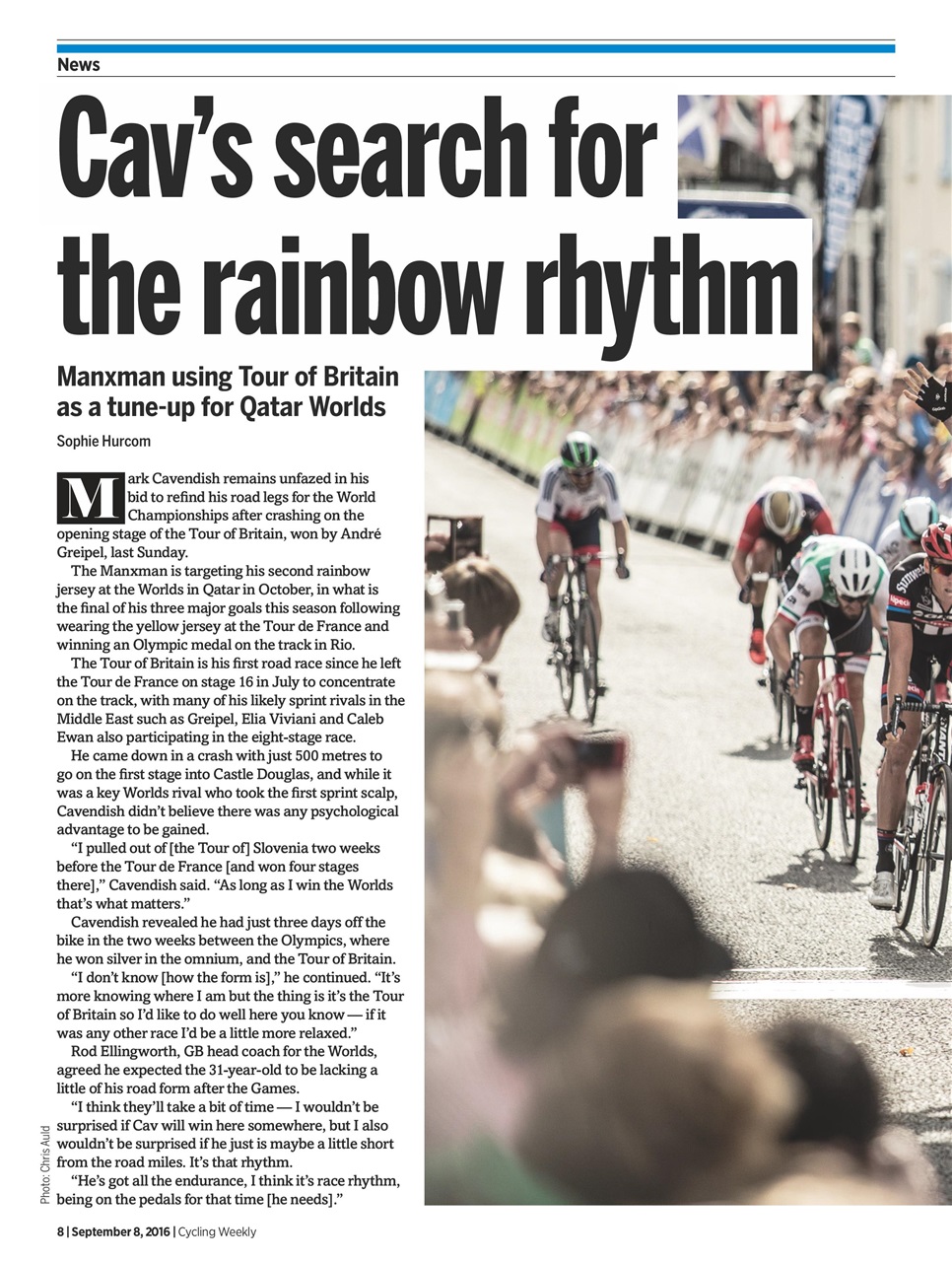 Cycling Weekly Preview Pages