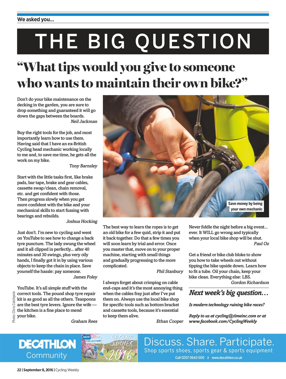 Cycling Weekly Preview Pages