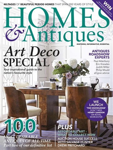 Homes & Antiques Magazine issue October 2016